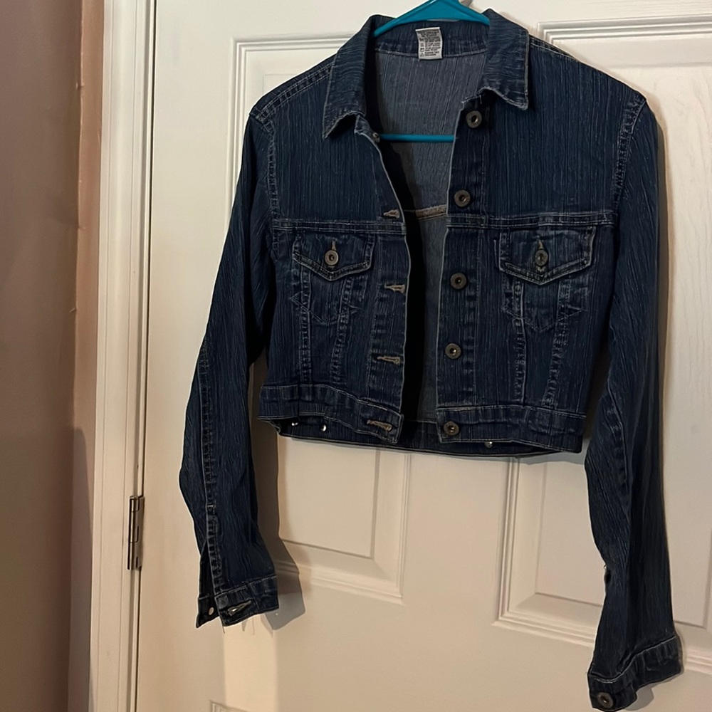 Cropped Jean Jacket